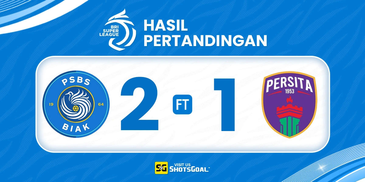 PSBS 2-1 Persita - PSBS Raih Kemenangan Perdana di Sleman