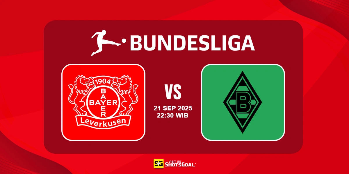 Prediksi Liga Jerman: Bayer Leverkusen vs B. Monchengladbach 21 September 2025