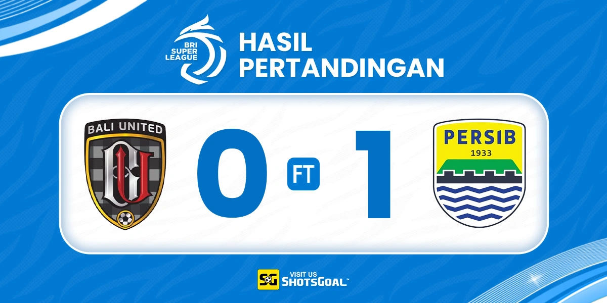 Bali United 0-1 Persib - Persib Menang Tipis di Bali