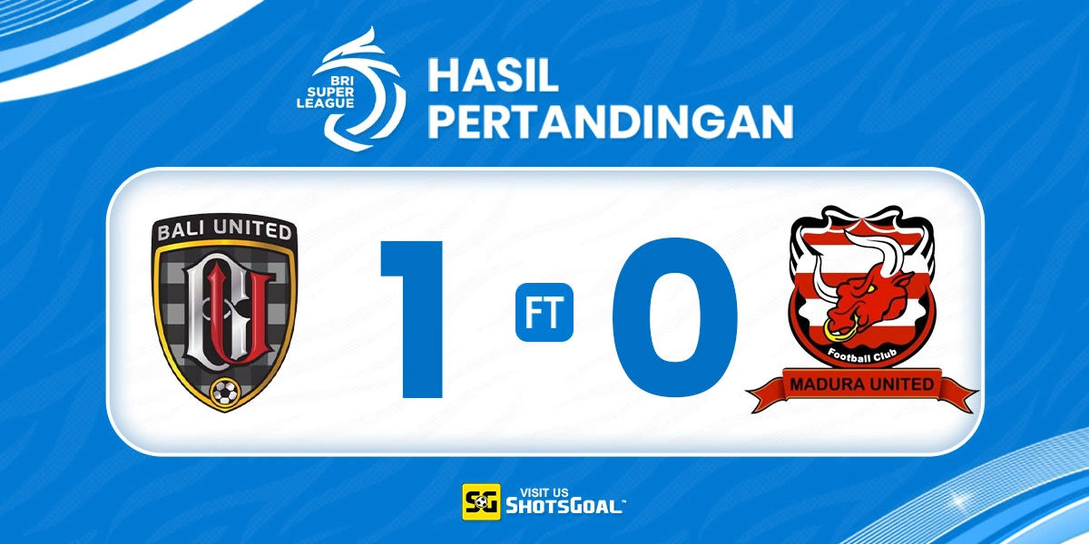 Bali United 1-0 Madura United - Bali United Raih Kemenangan Pertama