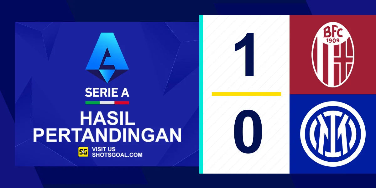Bologna 1-0 Inter - Inter Dijegal Bologna