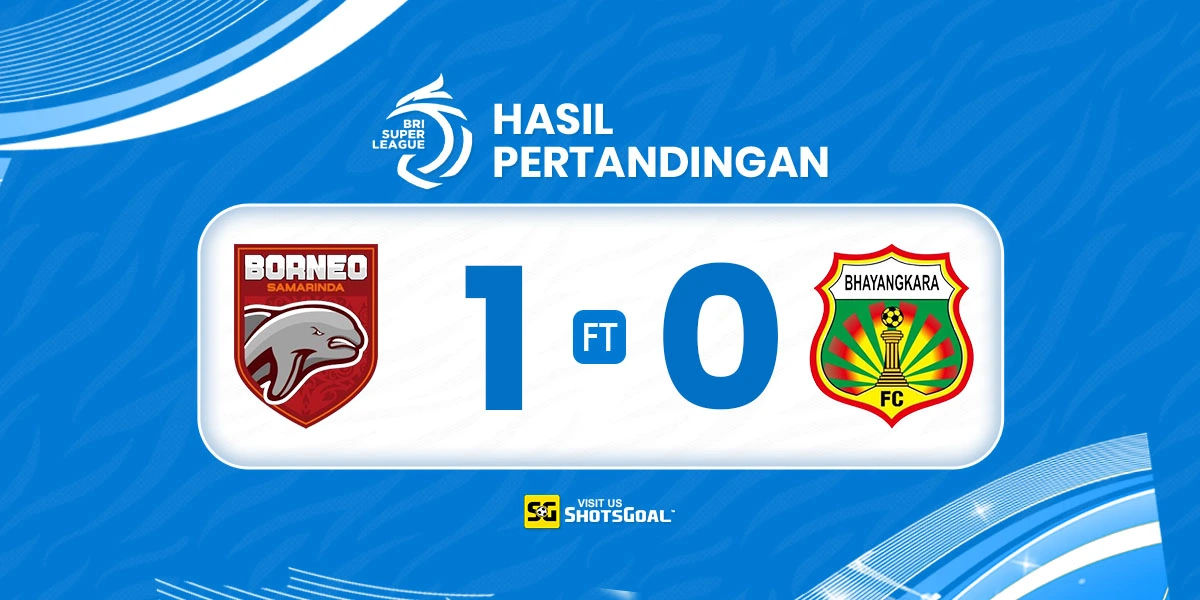 Borneo 1-0 Bhayangkara - Borneo Mulai Liga dengan Kemenangan