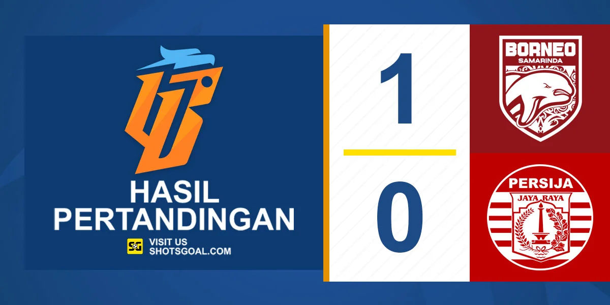 Borneo 1-0 Persija - Borneo Menang Tipis