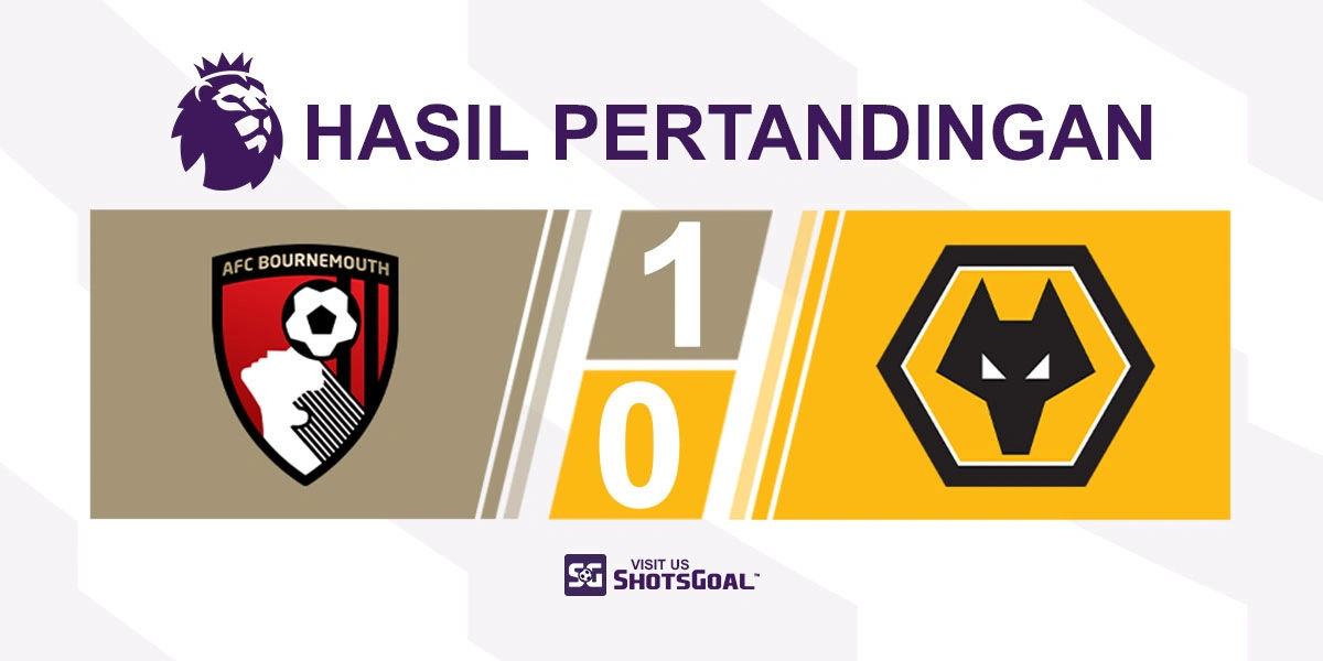 Bournemouth 1-0 Wolverhampton Wanderers - Tavernier Pahlawan Bournemouth