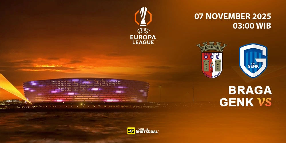 Prediksi Liga Europa: Braga vs Genk 07 November 2025