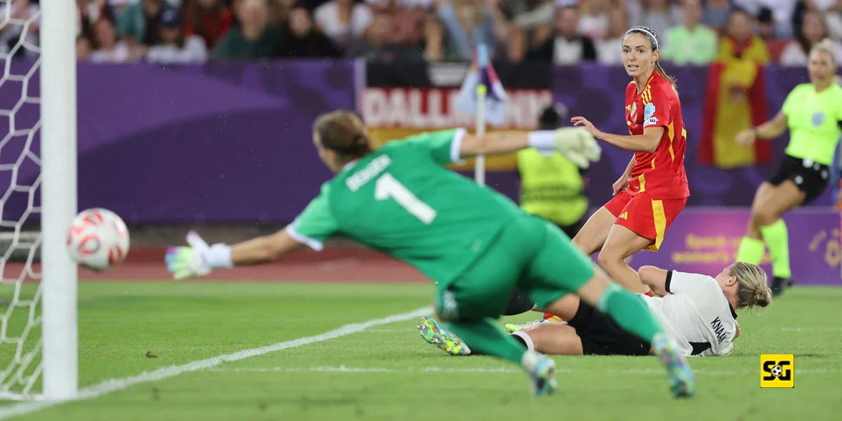 Momen Gol dari Aitana Bonmati