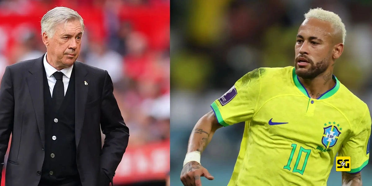 Neymar Bantah Isu Pencoretannya oleh Carlo Ancelotti