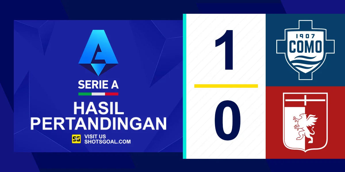 Como 1-0 Genoa - Strefezza Pahlawan Como