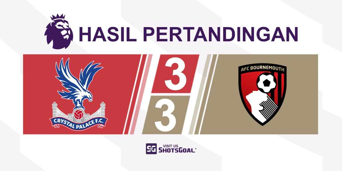 Crystal Palace 3-3 Bournemouth - Mateta Hat-Trick, Tapi Tidak Cukup