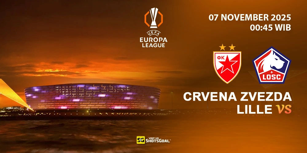 Prediksi Liga Europa: Crvena Zvezda vs Lille 07 November 2025