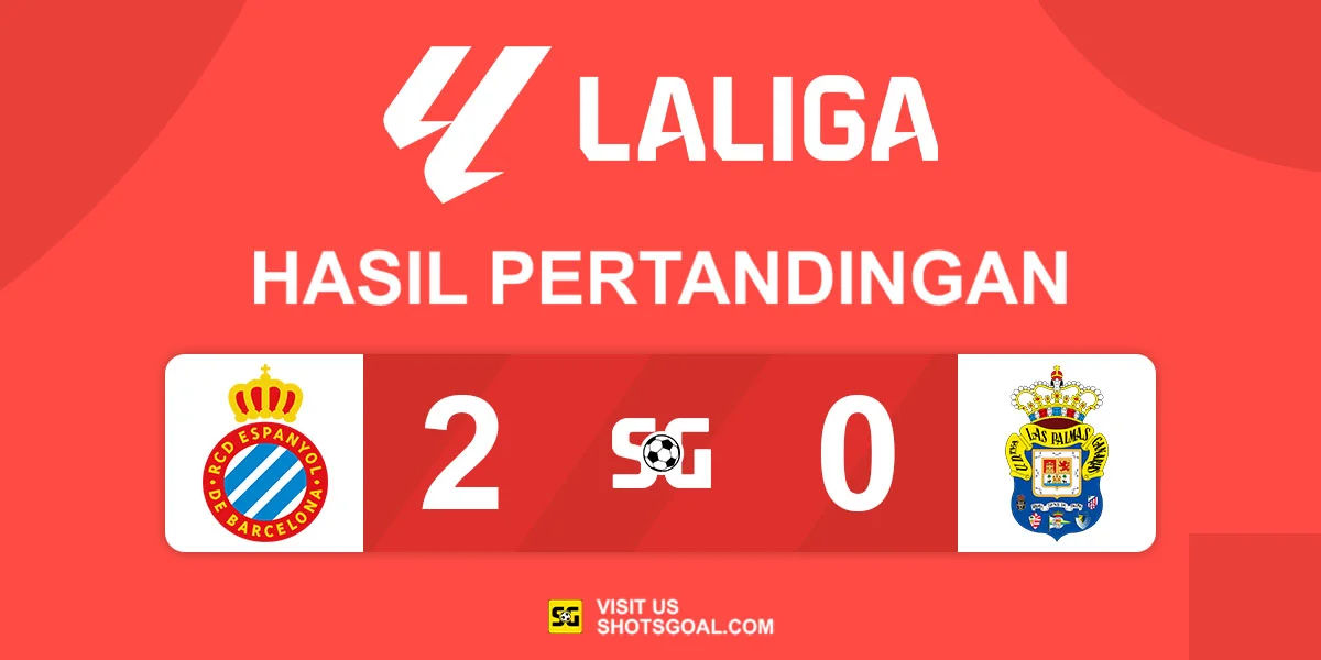 Espanyol 2-0 Las Palmas - Espanyol Selamat dari Degradasi