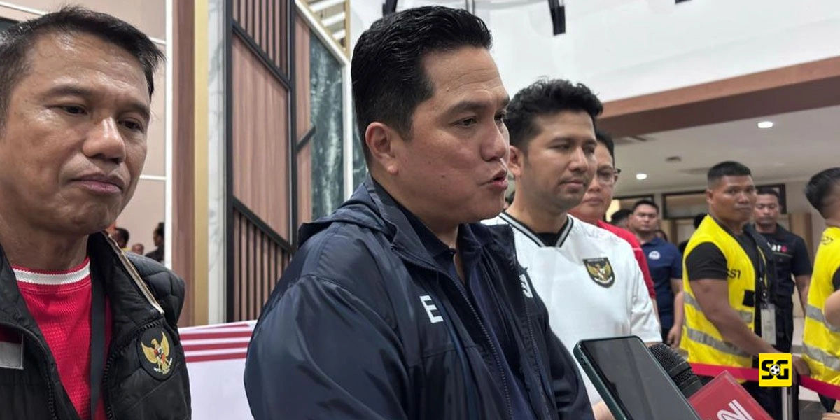 Ini Kata-Kata Erick Thohir Setelah Timnas Indonesia Menang 6-0 Melawan Cina Taipei
