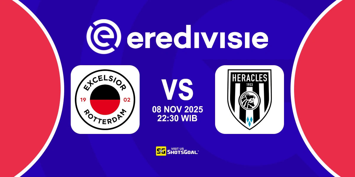 Prediksi Liga Belanda: Excelsior vs Heracles 08 November 2025