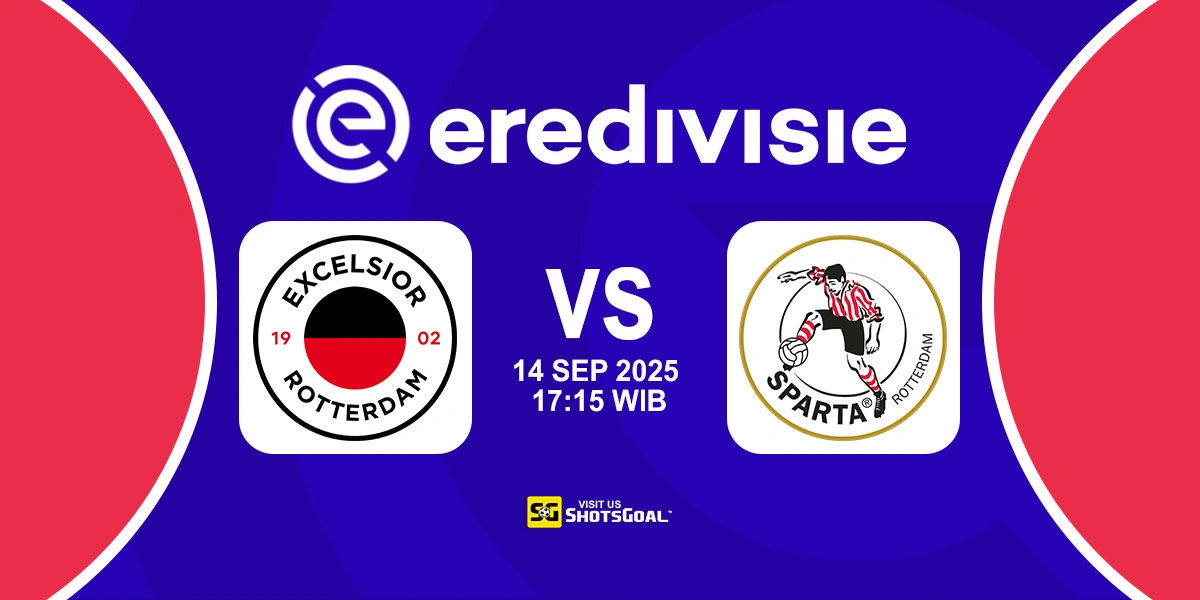 Prediksi Liga Belanda: Excelsior vs Sparta Rotterdam 14 September 2025
