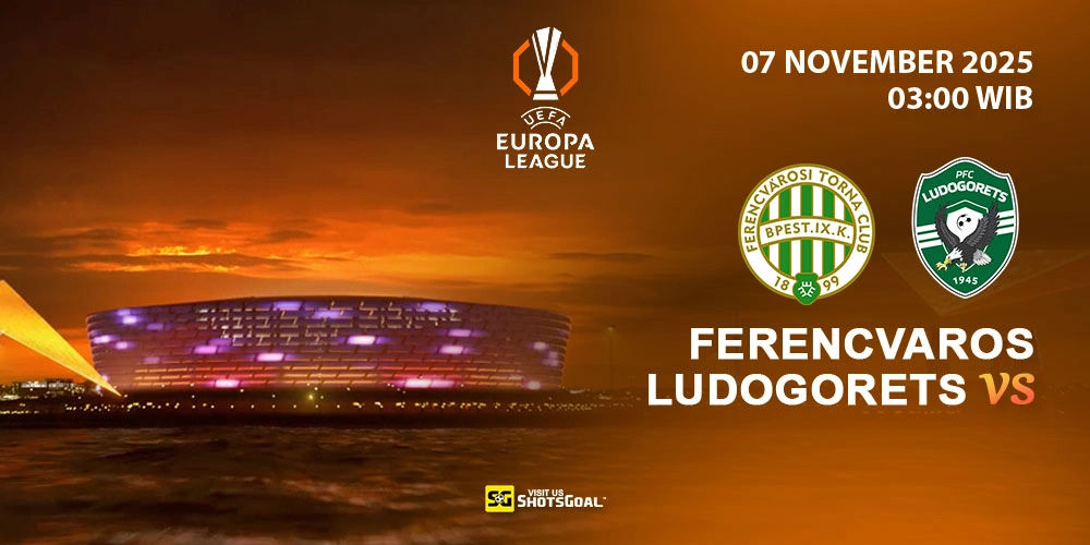 Prediksi Liga Europa: Ferencvaros vs Ludogorets 07 November 2025