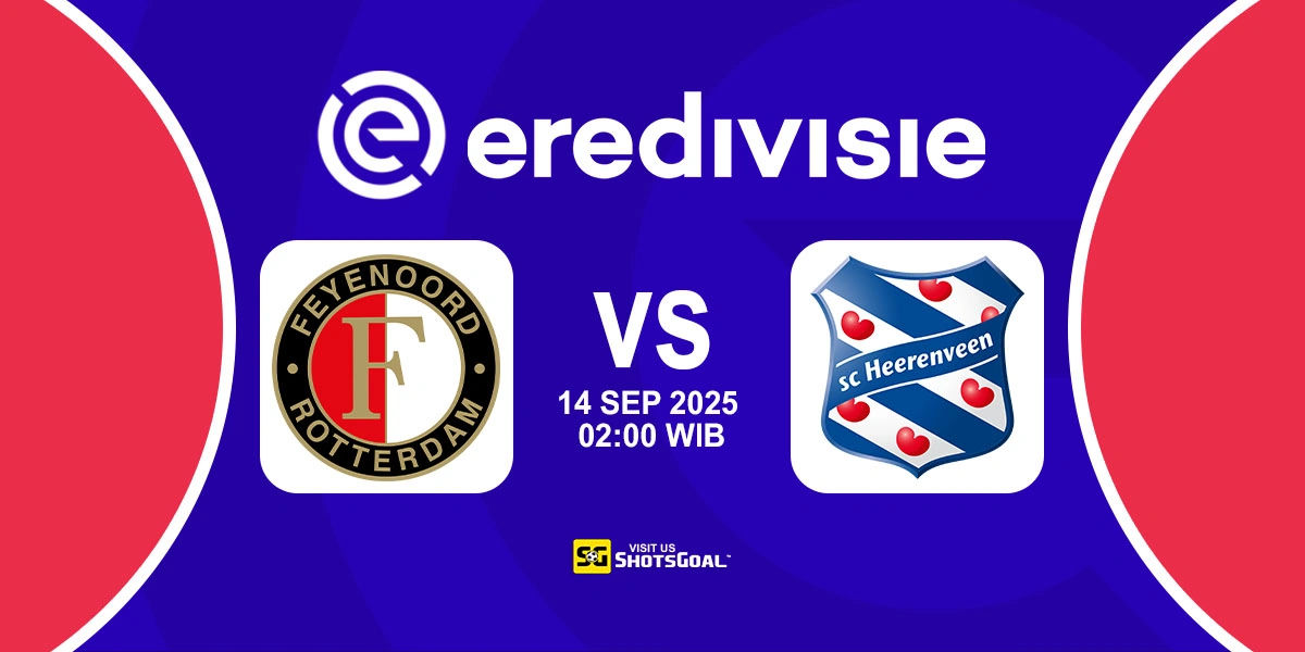 Prediksi Liga Belanda: Feyenoord vs Heerenveen 14 September 2025