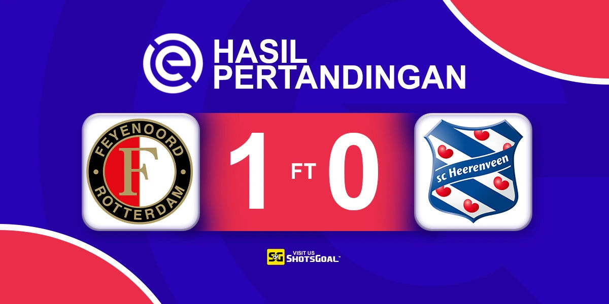 Feyenoord 1-0 Heerenveen - Feyenoord Masih Sempurna Meski Harus Bermain dengan 10 Pemain