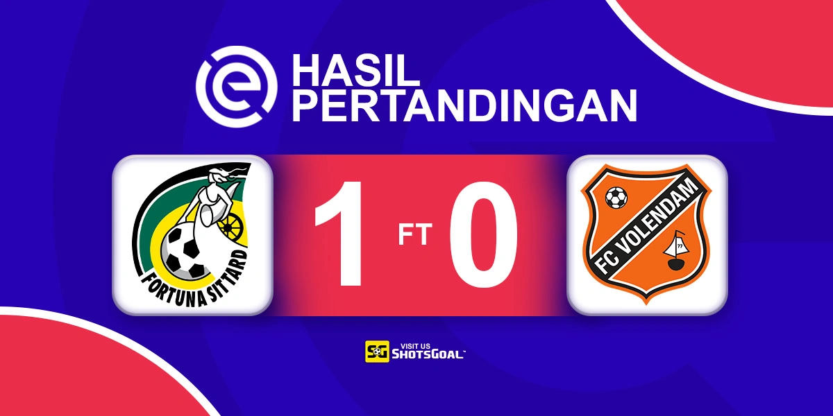 Fortuna Sittard 1-0 Volendam - Gol Cepat Jadi Penentu