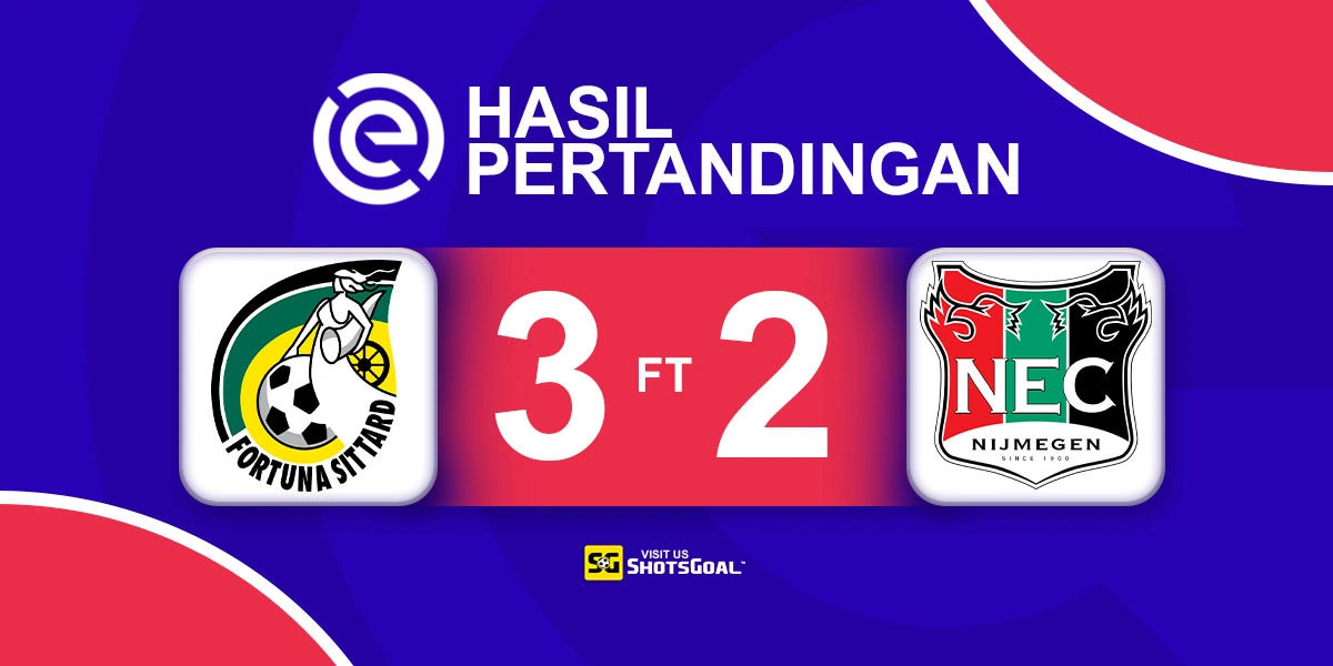 Fortuna Sittard 3-2 Nijmegen - Nijmegen Terjungkal di Tangan Fortuna Sittard
