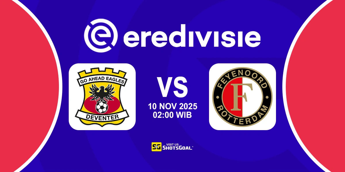 Prediksi Liga Belanda: G. A. Eagles vs Feyenoord 10 November 2025