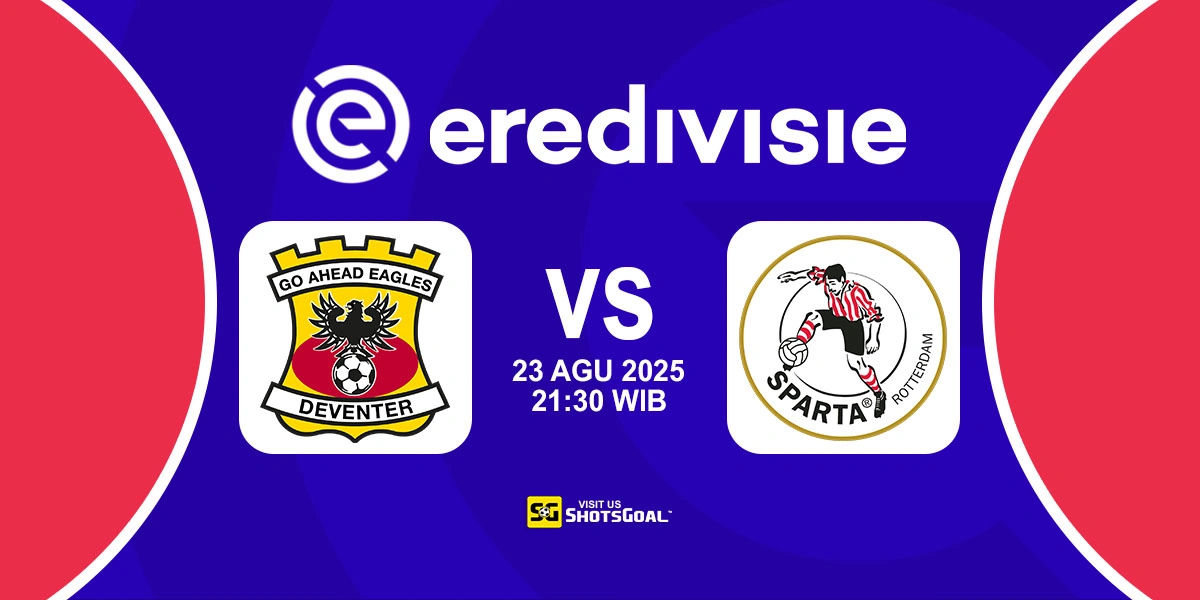 Prediksi Liga Belanda: G. A. Eagles vs Sparta Rotterdam 23 Agustus 2025