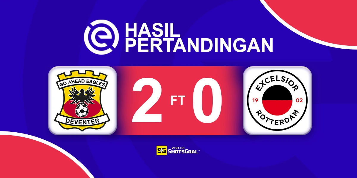Go Ahead Eagles 2-0 Excelsior - Dua Gol Suray untuk Tiga Poin Go Ahead Eagles