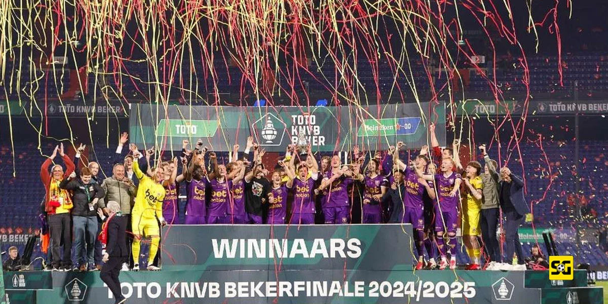 Bintang Timnas Indonesia, Dean James, Bangga dengan Go Ahead Eagles yang Jadi Juara KNVB Cup 2024-2025!
