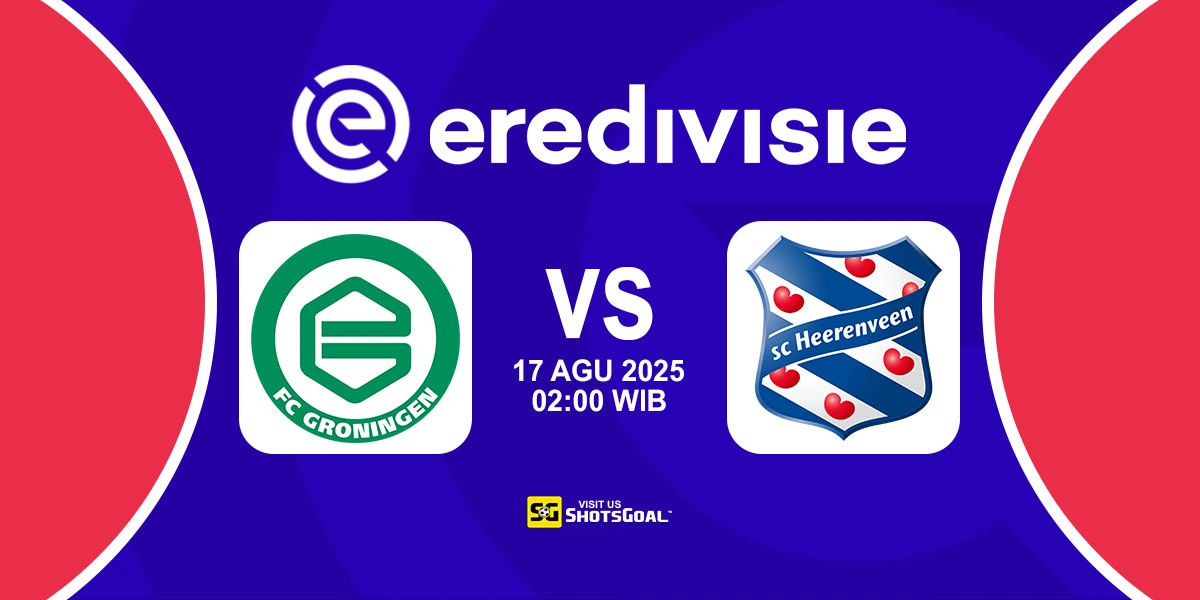 Prediksi Liga Belanda: Groningen vs Heerenveen 17 Agustus 2025