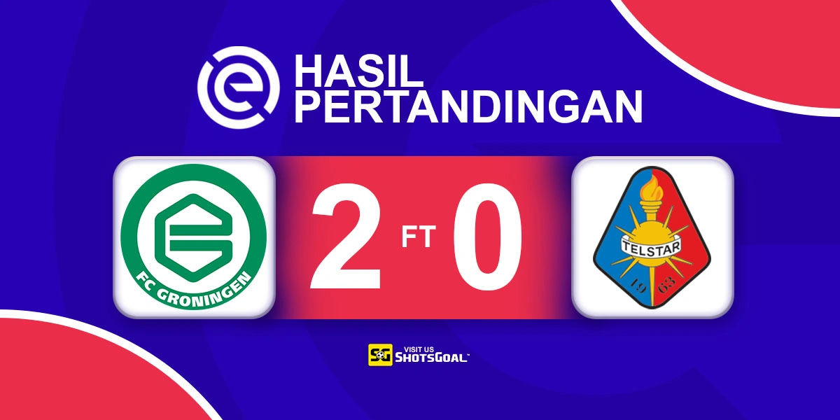 Groningen 2-0 Telstar - Groningen Meroket ke Peringkat Tiga