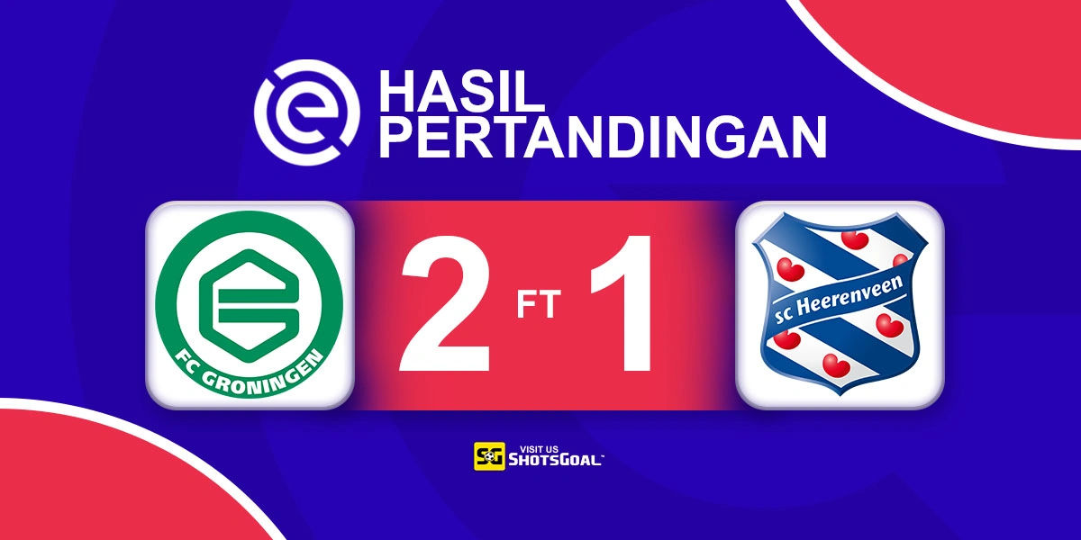 Groningen 2-1 Heerenveen - Groningen Menang Dramatis