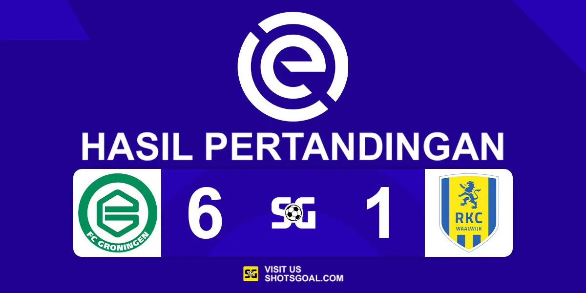 Groningen 6-1 Waalwijk - Groningen Pesta Gol