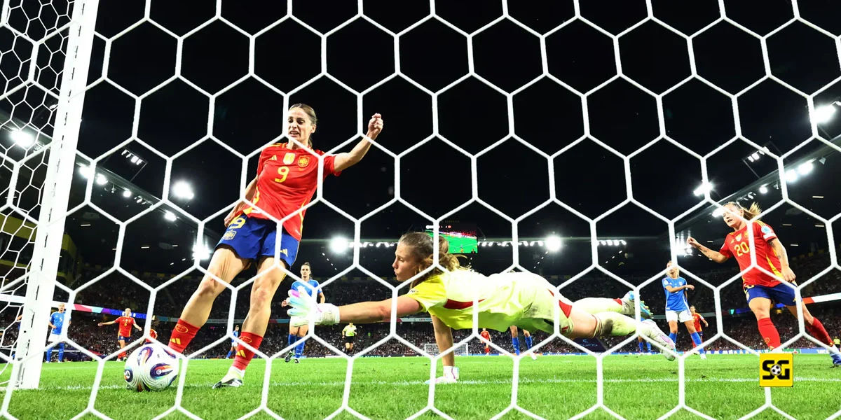 Momen Gol dari Esther Gonzalez