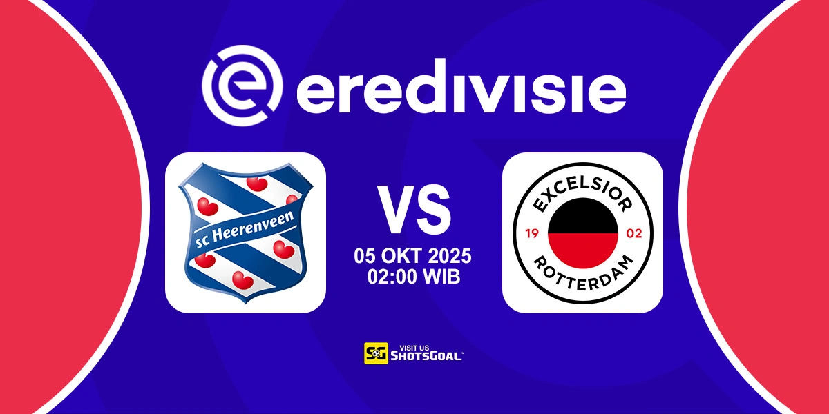 Prediksi Liga Belanda: Heerenveen vs Excelsior 05 Oktober 2025