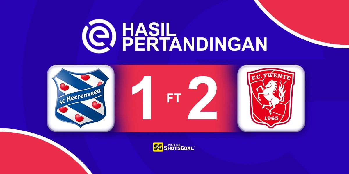 Heerenveen 1-2 Twente - Twente Raih Kemenangan Pertama