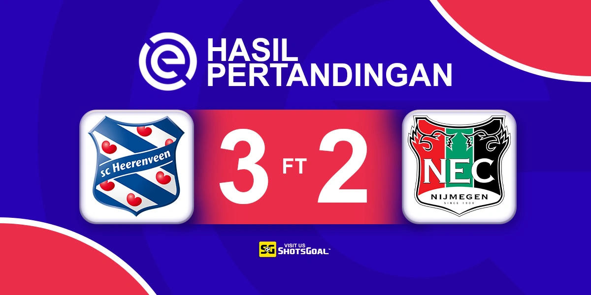 Heerenveen 3-2 Nijmegen - Heerenveen Raih Kemenangan Pertama