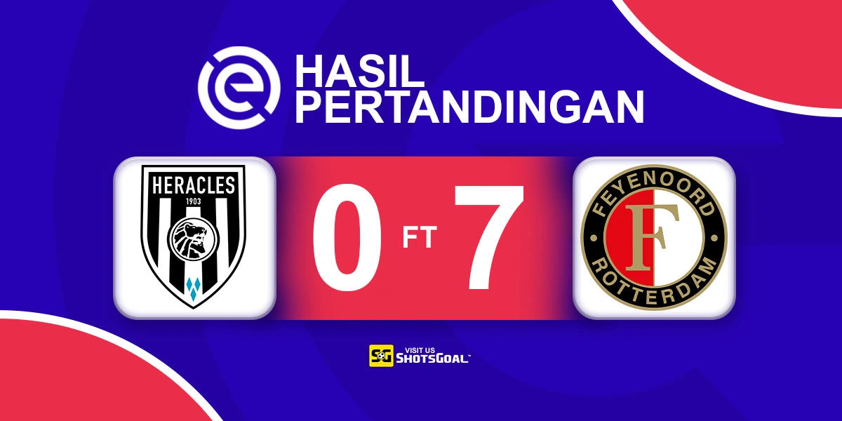 Heracles 0-7 Feyenoord - Feyenoord Hancurkan Heracles