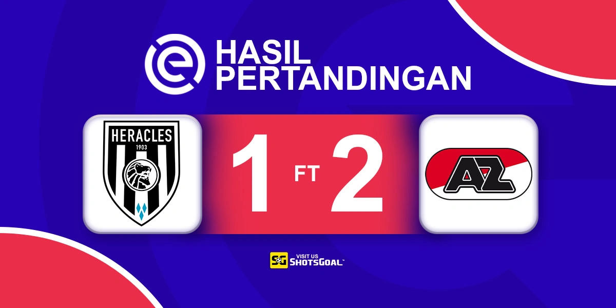 Heracles 1-2 AZ Alkmaar - Meerdink Jadi Pahlawan AZ Alkmaar