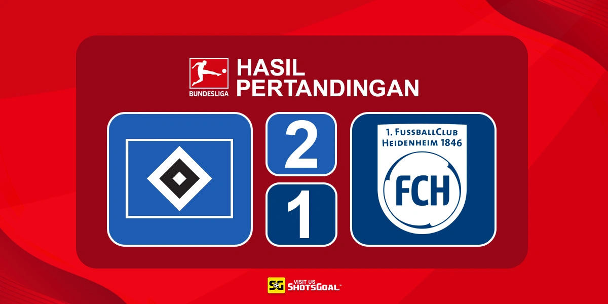 Hamburger SV 2-1 Heidenheim - Hamburger SV Raih Kemenangan Pertama
