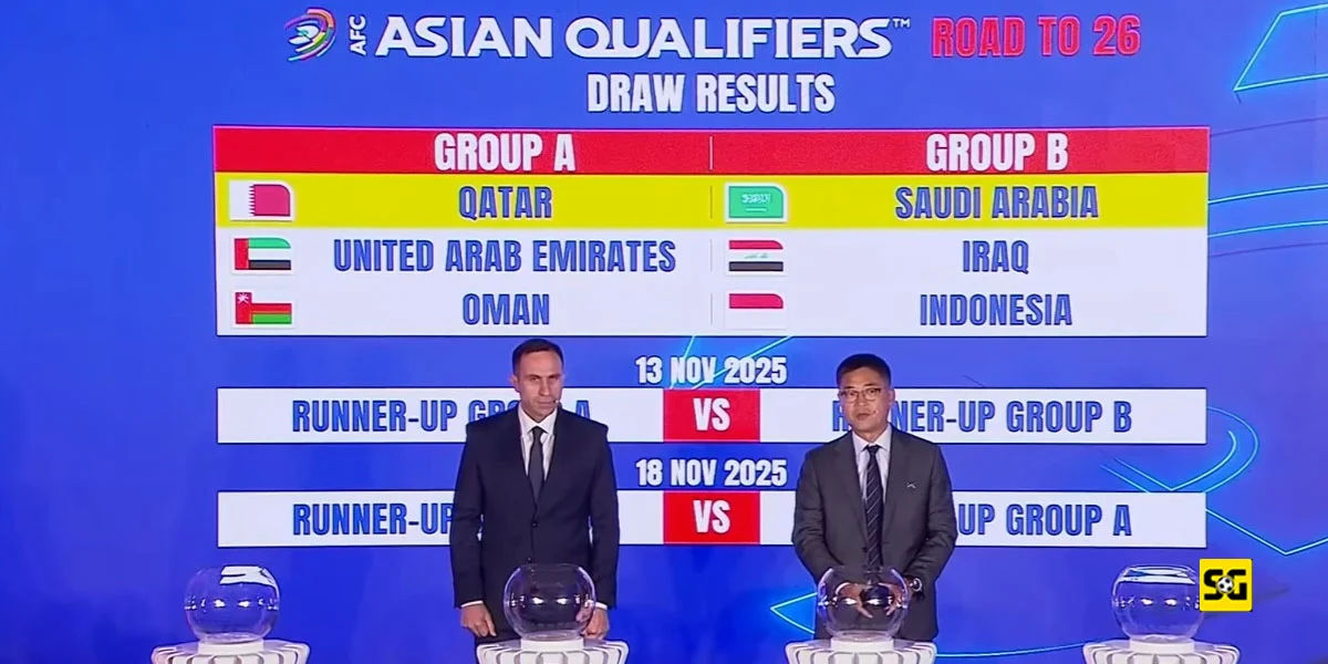 Hasil Undian Ronde Keempat Kualifikasi Piala Dunia 2026: Timnas Indonesia Bertemu Arab Saudi dan Irak!