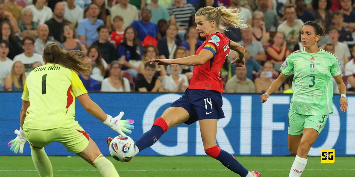 Momen Gol dari Ada Hegerberg