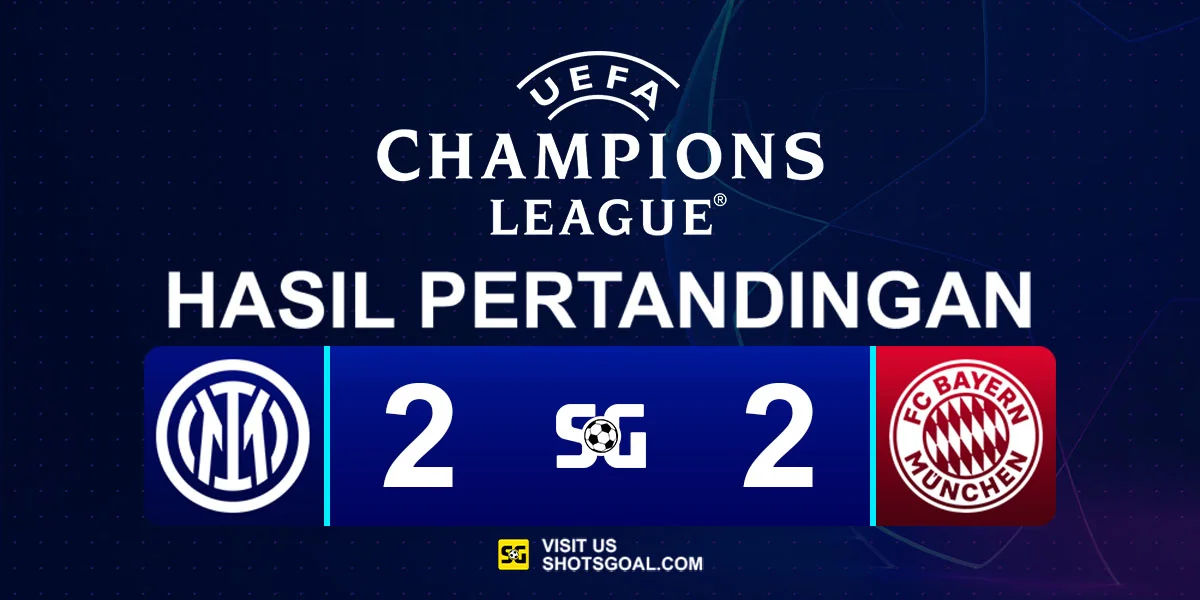 Inter 2-2 Bayern Munchen - Inter Gagalkan Comeback Bayern Munchen