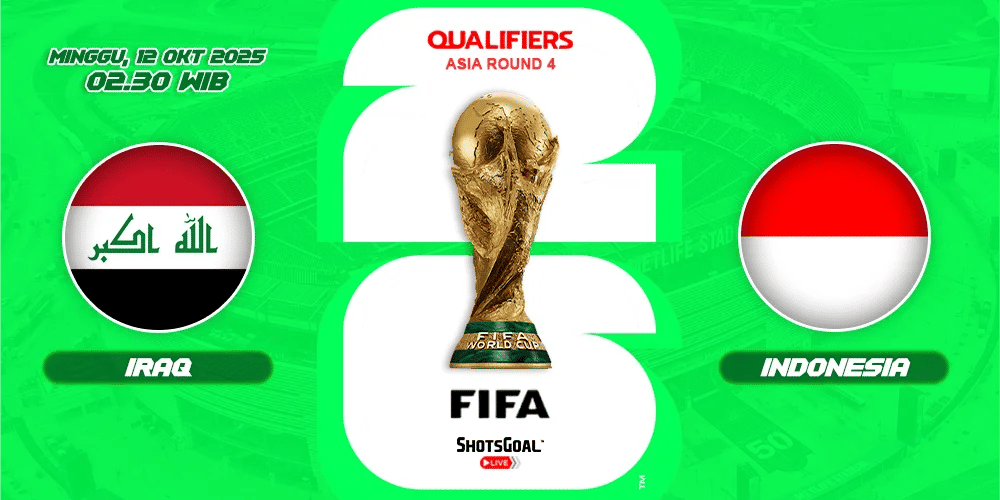Bingung Cara Nonton Laga Irak vs Timnas Indonesia? Gunakan Saja ShotsGoal!