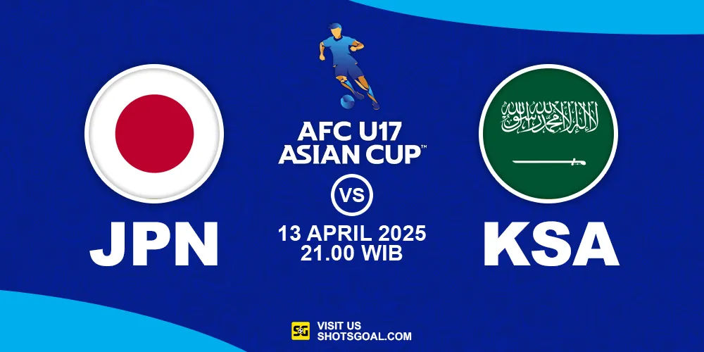 Prediksi Piala Asia U17: Japan U17 vs Saudi Arabia U17 13 April 2025
