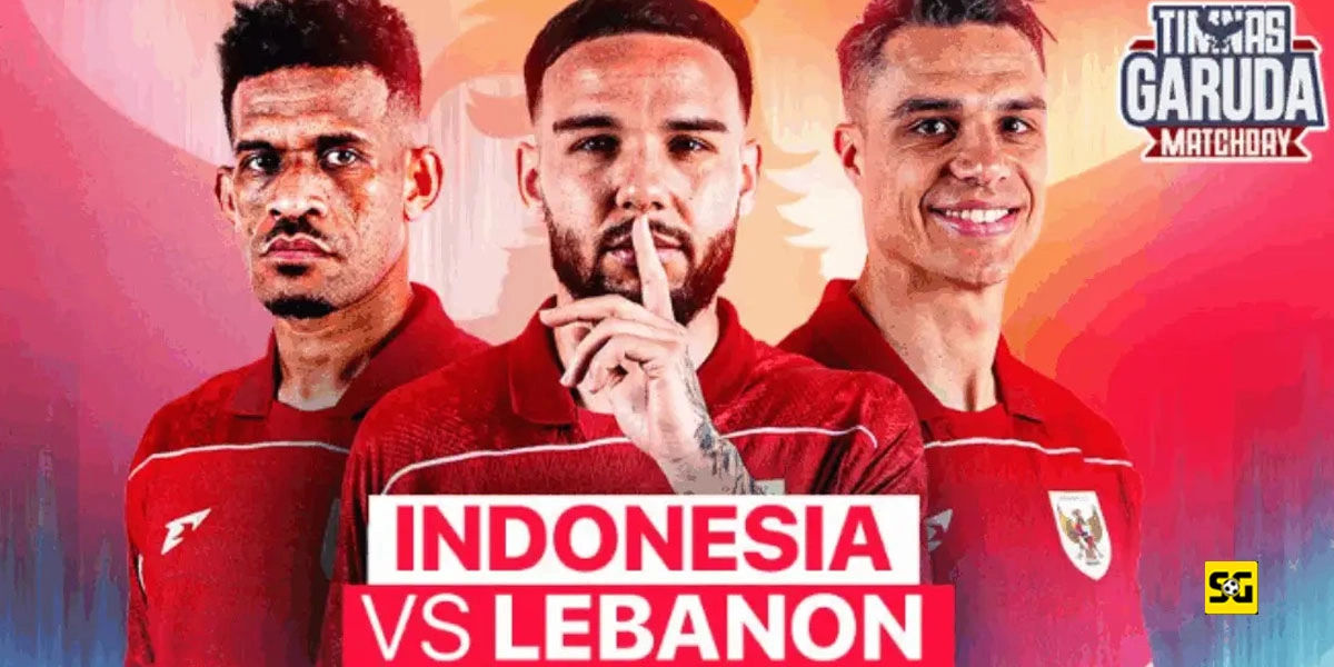 Ini Jadwal Timnas Indonesia vs. Lebanon yang Main Malam Ini!
