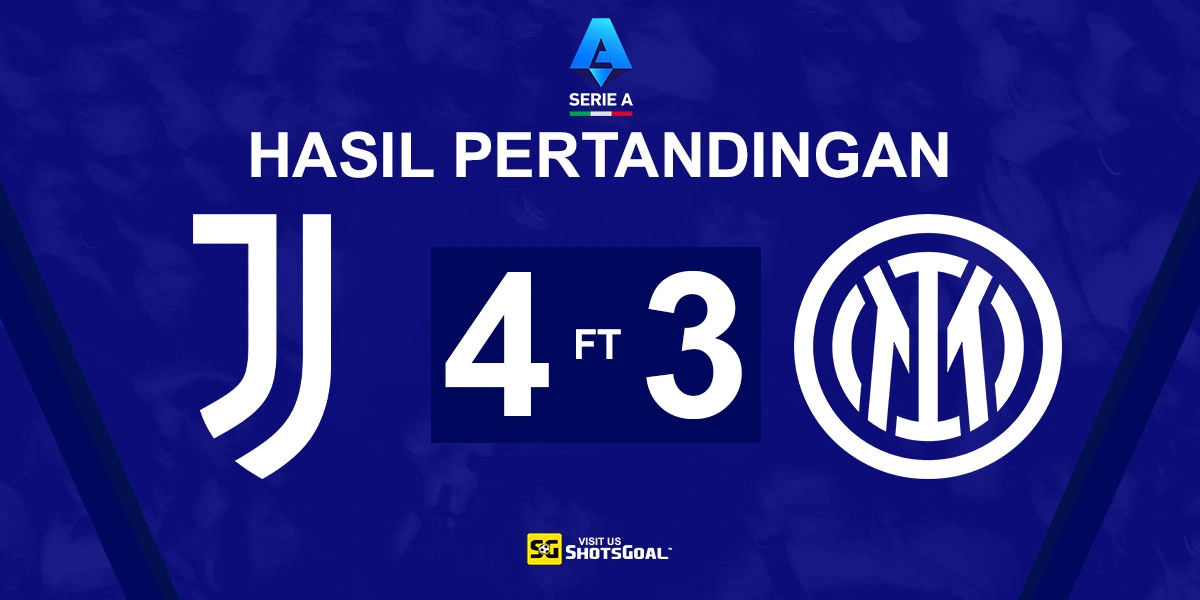 Juventus 4-3 Inter - Juventus Menangkan Derbi d'Italia Secara Dramatis