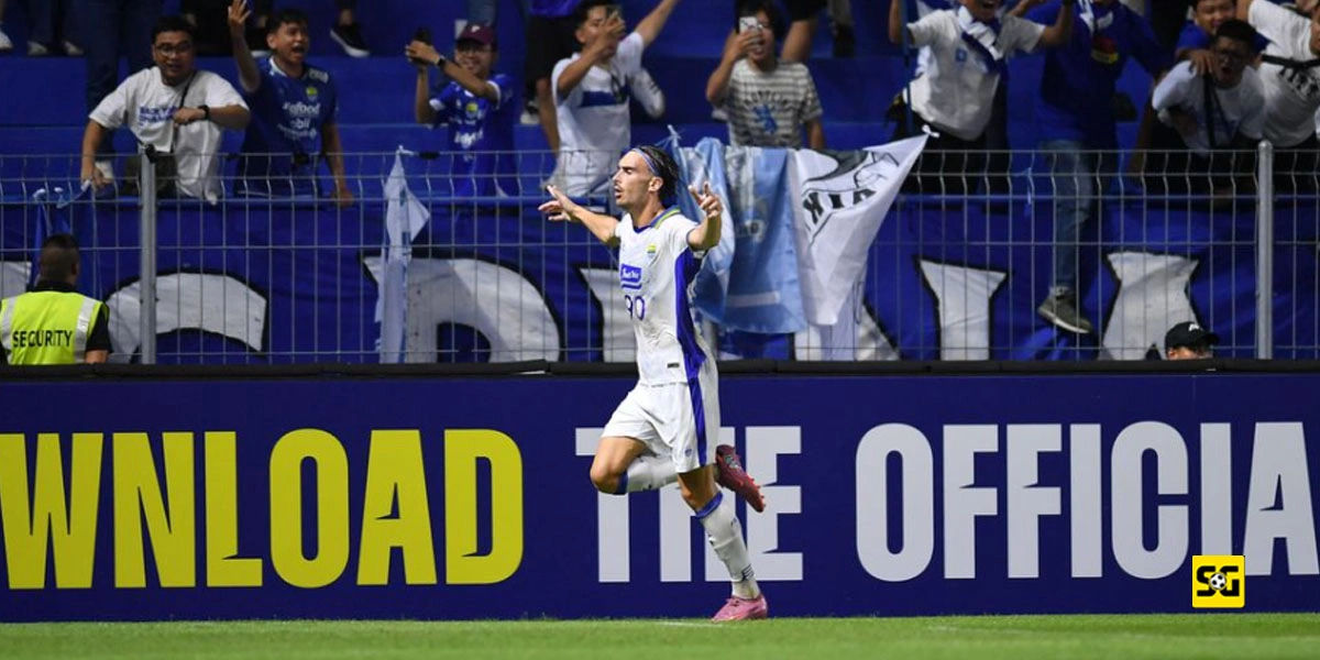 Perayaan Gol Andrew Jung