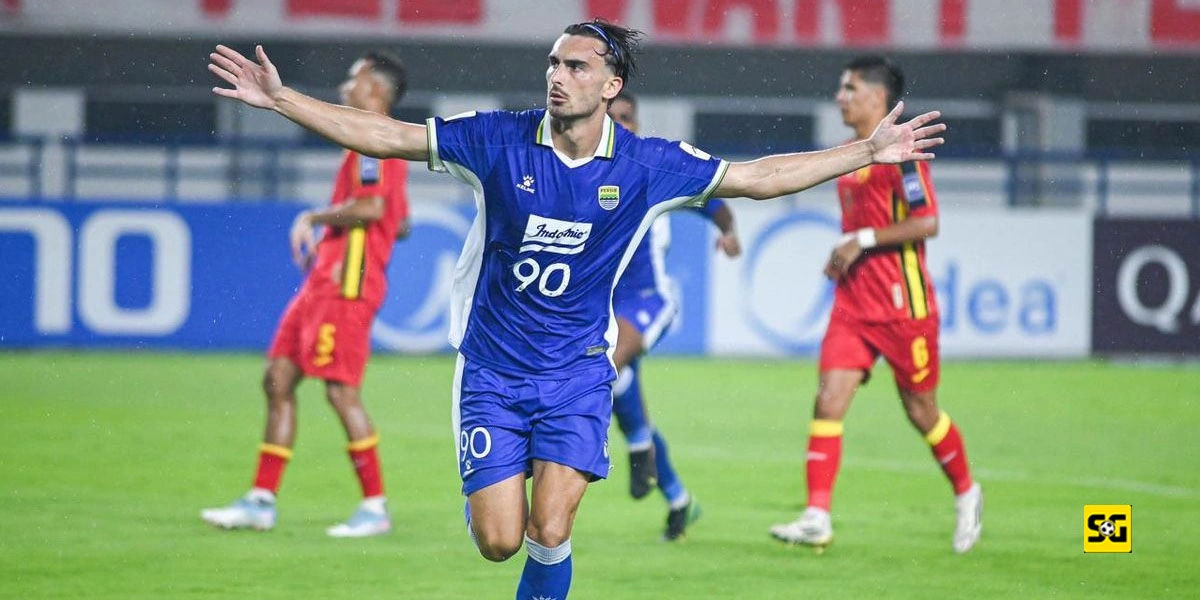 Perayaan Gol Andrew Jung