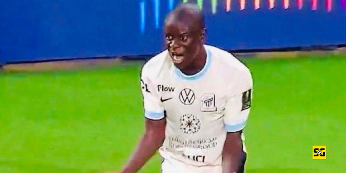 Pemandangan Langka, N'Golo Kante Marah-Marah ke Wasit!