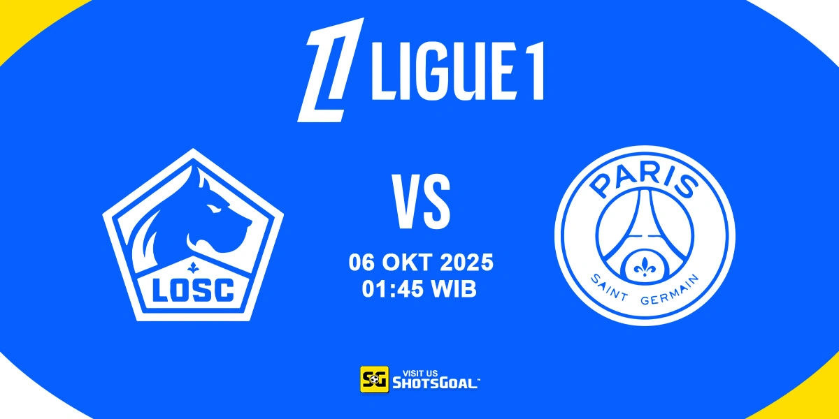 Prediksi Liga Prancis: Lille vs PSG 06 Oktober 2025