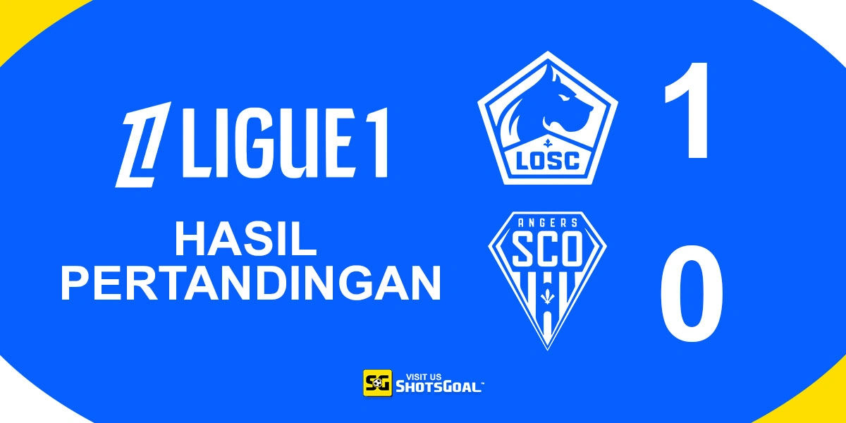 Lille 1-0 Angers - Correia Antarkan Tiga Poin untuk Lille